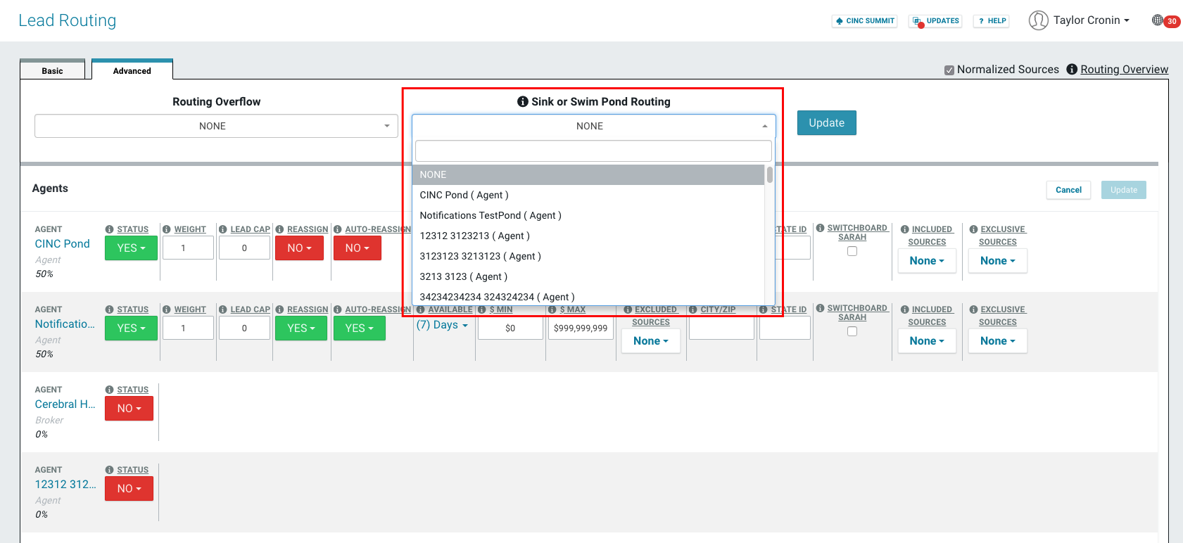 Sink or Swim Pond Routing (Info & Setup!)