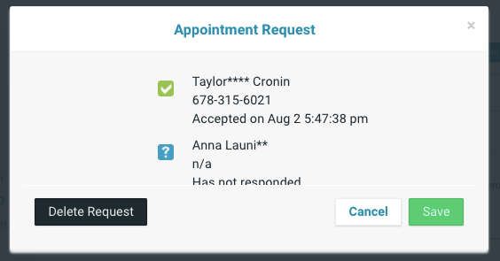 How to Use Appointment Requests