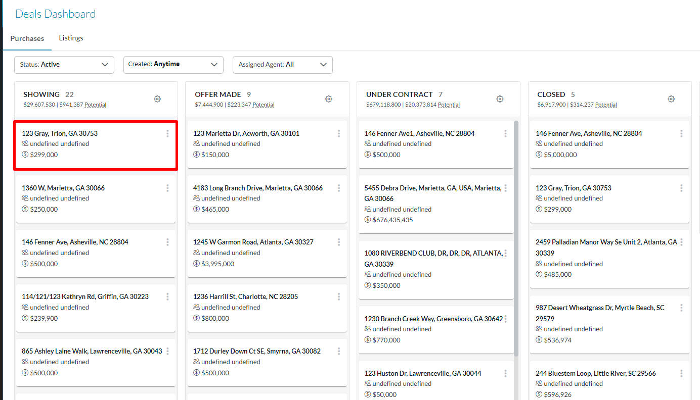 How to Update a Deal and Open A Deal's Details Page