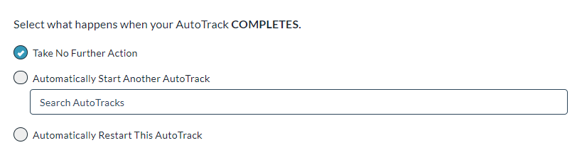 AutoTrack Triggers