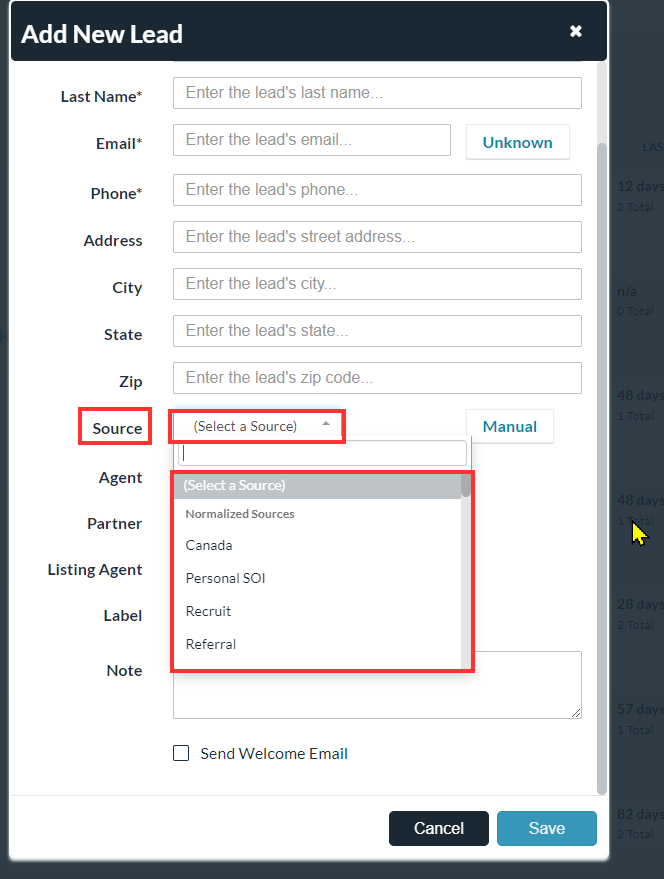 Lead Source Normalization