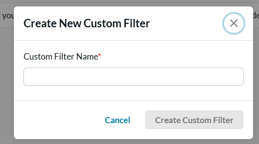 Creating Custom Filters